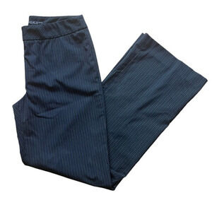 Peace of Cloth Panticular Black‎ Pinstripe Bootcut Work Pants. Size 2